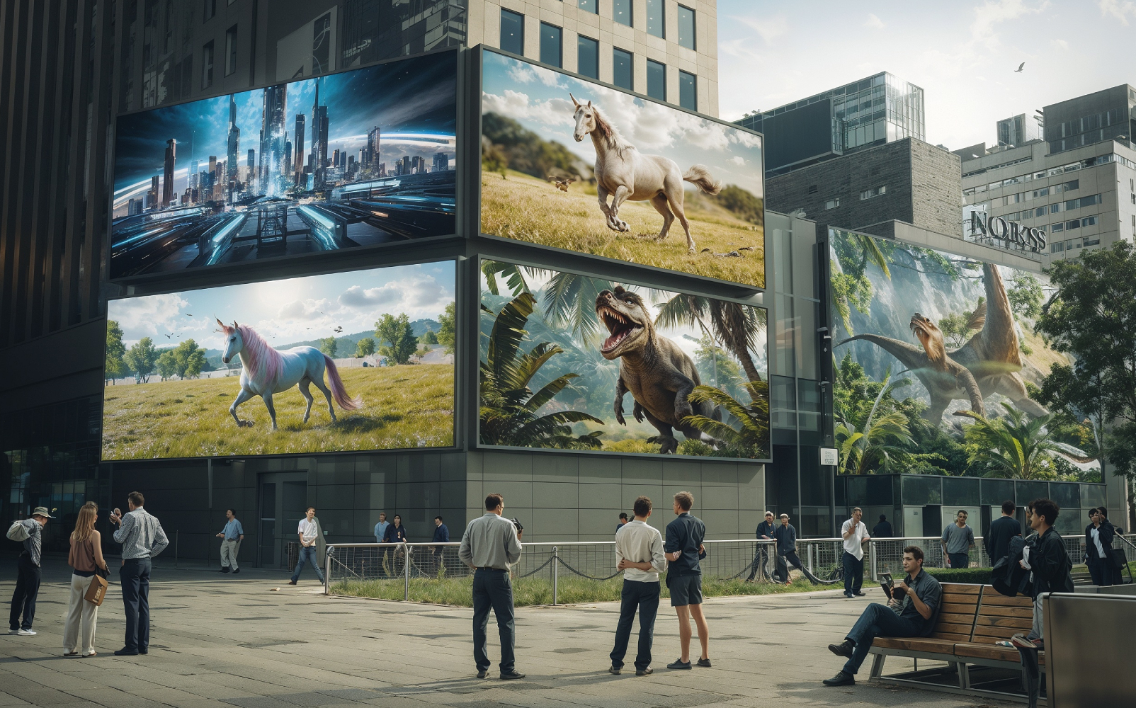Dynamic CGI advertisement showcasing a blend of stunning visuals and innovative design to engage and mesmerize viewers